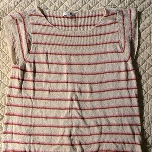 Madewell Cotton cap sleeve shirt